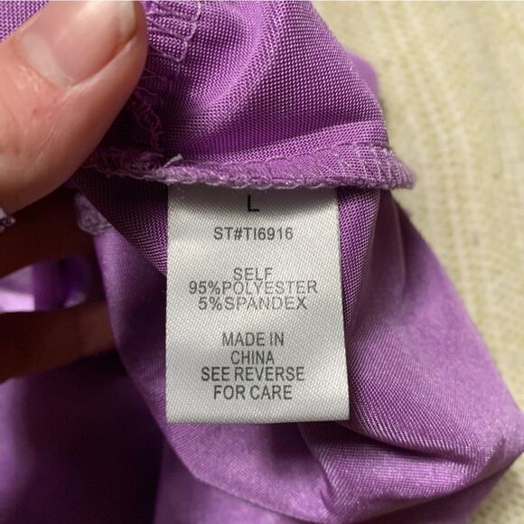 Purple Bandana Tank Top Large - Picture 4 of 4